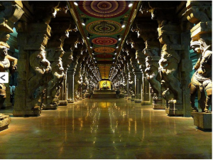 MEENAKSHI TEMPLE INTERIOR