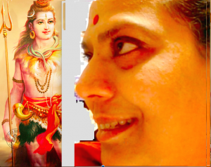 God Shiva with Padmini Arhant        